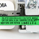 Motor Fan-Ac;-,Is27210Scd6A,-,60Hz,Max 1 DA31-00103A CKD50186