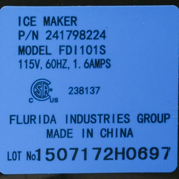 Ice Maker Assembly IM116000 CKD50489