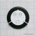 Refrigerator Dispenser Door Flap - Black WR17X11653 CKD50754