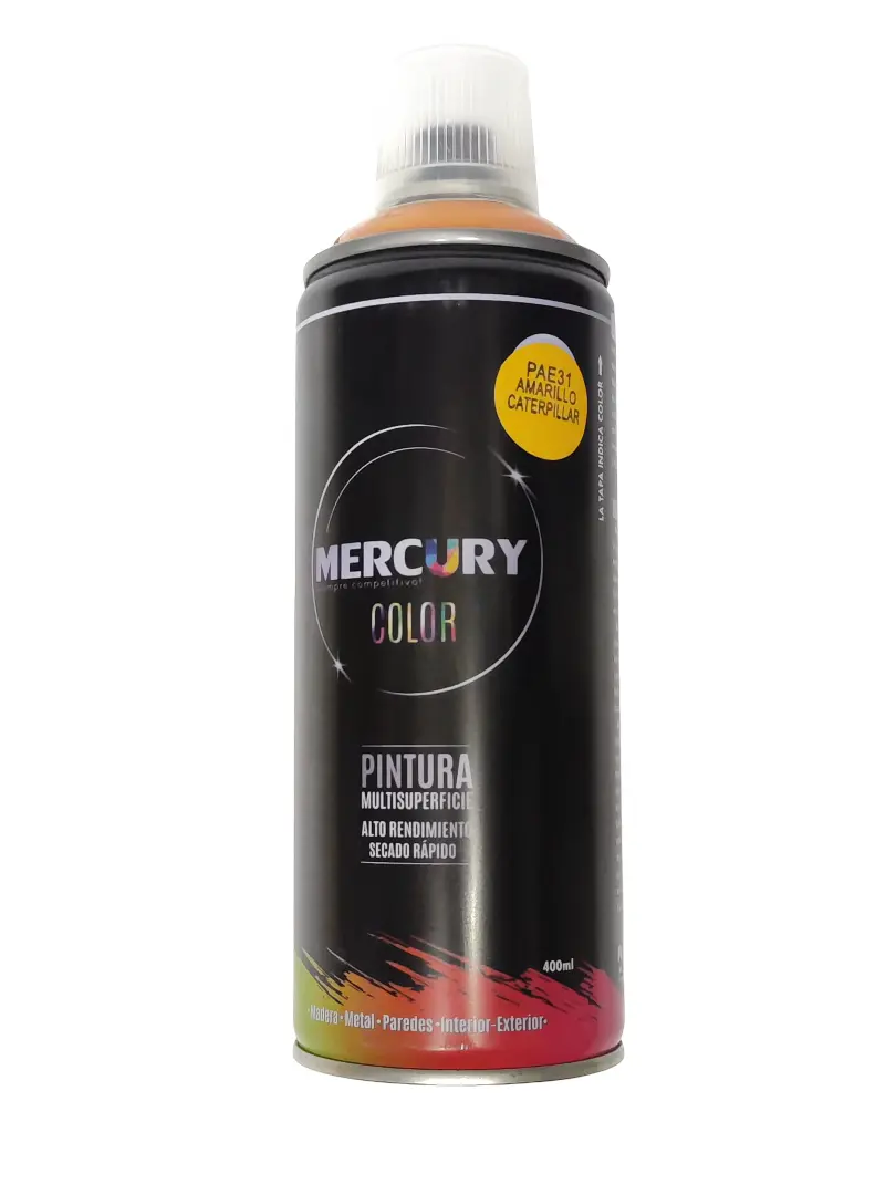 SPRAY MERCURY 400 ML AMARILLO CATERPILLAR CKD91023