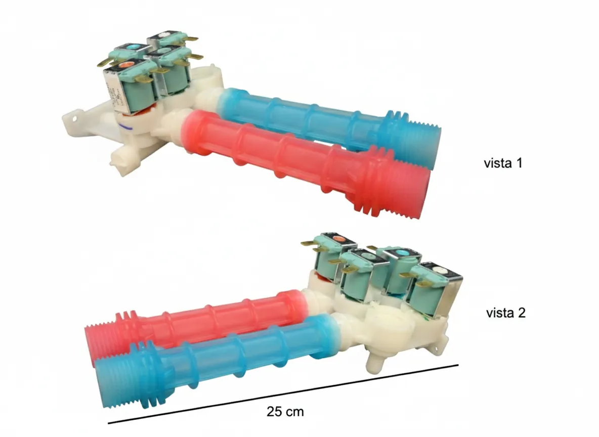 VALVULA ENTRADA AGUA LAVADORA ELECTROLUX 134637810 CKD91866