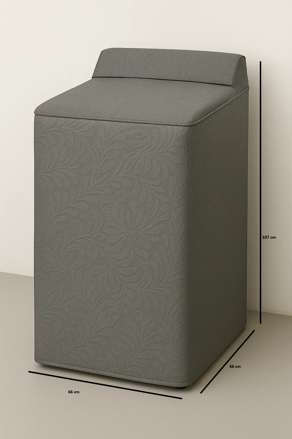 FORRO WHIRLPOOL GRIS (107x66x66) CM CARGA SUPERIOR - MANUAL-DIGITAL 38 A 40 LB y 17 A19 kg CKD90509