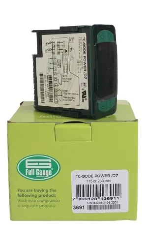 FULL GAUGE-CONTROLADOR DE TEMPERATURA 2 SONDAS CKD90513
