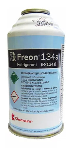 GAS REFRIGERANTE R134a 340g - GAS FREON CHEMOURS CKD90524