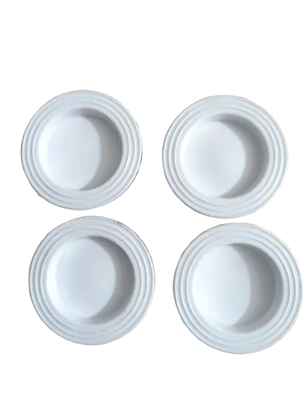 JUEGO BASES TRANSAPARENTE - AZUL SILICONA LAVADORA X4 CKD90566