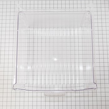 Refrigerator Vegetable Pan - Clear WR32X10834 CKD50792