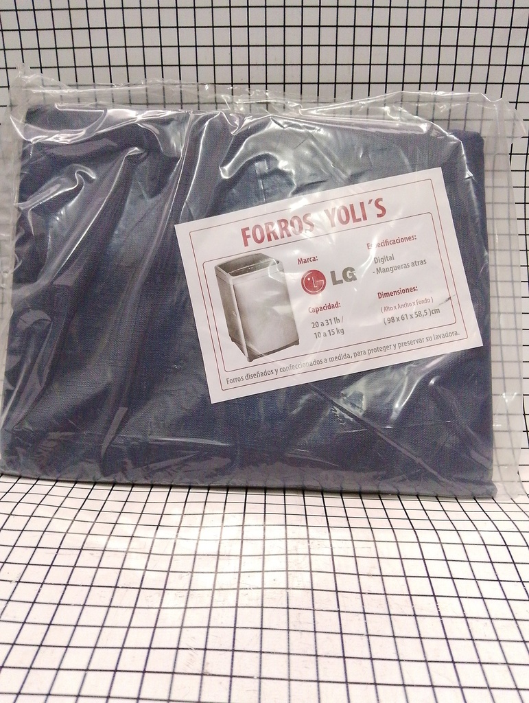 FORRO LG AZUL (98X61X58.5) CM CARGA SUPERIOR - DIGITAL CKD90410