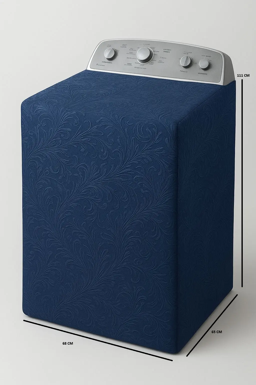 FORRO PARA LAVADORA MANUAL - MANUAL PANEL Y MANGUERAS ATRÁS 38-40LB/17-18KG (111X68X65) CM CARGA SUPERIOR AZUL - MABE CKD90492